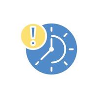 delay icon Editable stroke.linear style vector
