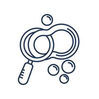 bubble icons isolated on White Background. Flat style design vector
