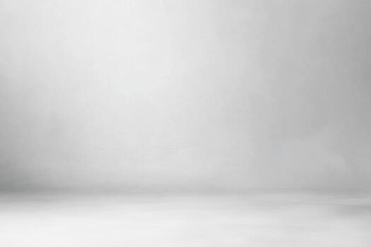 Minimalist studio space with smooth white backdrop for projects photo