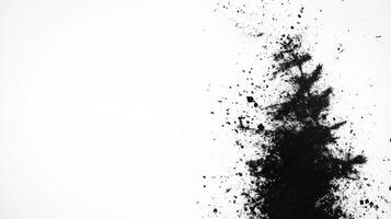 Artistic representation of nature blending with abstract elements photo