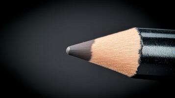 Eyebrow pencil tip close-up for makeup photo
