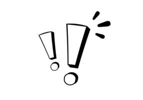 Exclamation mark and question mark combined symbol vector