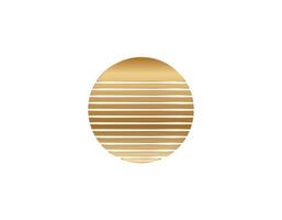 Retro sun with geometric shape in eighties style vector