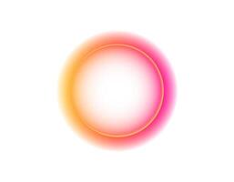 Radiant circular gradient with soft halo effect vector