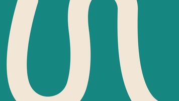 A sleek abstract composition with flowing curved lines in teal and beige. A perfect visual for website design, editorial layouts, business presentations, and artistic branding materials. vector