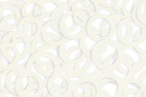 Beige circle with drop shadows, abstract background. vector