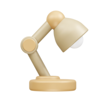 table lamp icon 3d render . Desk Lamp icon 3d render Table lamp icon 3d render illustration png