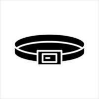 Belt line icon,. outline style icon for web site or mobile app, clothes and accessories, strap icon, simple illustration vector