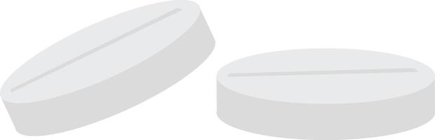 Simple Pill Illustration simple vector
