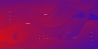 Abstract red and purple gradient wave liquid geometric background with liquid color gradient style. Suitable for banner, flyer, etc. Eps10 vector