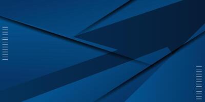 Abstract futuristic dark blue background. Simple overlapping square pattern with shadow. vector