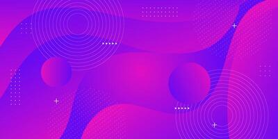 Popular colorful purple abstract background with wave shadow pattern. Purple gradient color on background vector