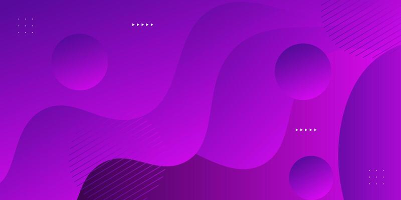 Purple abstract background with wavy pattern liquid style fresh and creative colorful purple background.