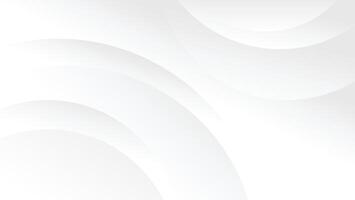 white background with abstract curve pleat on surface vector