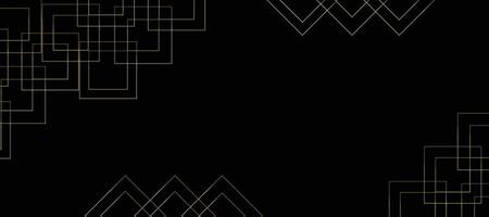 Abstract Gold Geometric Background vector