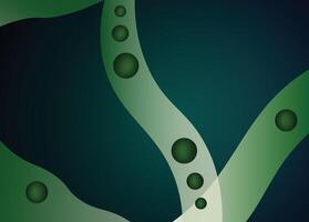 abstract green background with drops vector