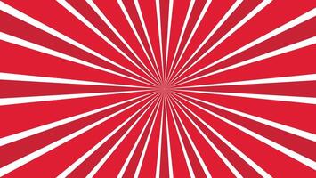abstract red and white sunburst background. graphic design element vector