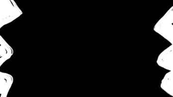 Star Rough Sketch Frame Animation Effect video