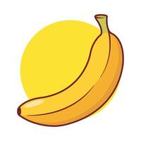 Banana icon illustration vector