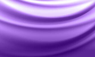 abstract purple fabric silk texture soft, flowing waves background, satin clothes purple smooth elegant and twist wave texture. shiny curve. vector