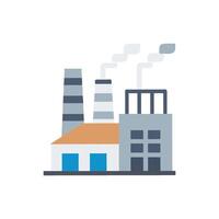 Elegant Factory Design for Modern Production vector
