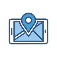 Versatile GPS Icon for Various Uses vector