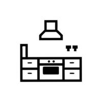 Stylish Kitchen Design for Creative Projects vector