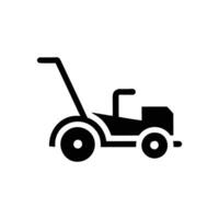 Charming Lawn Mower Illustration for Marketing vector