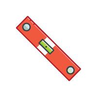 Stylish Level Tool for DIY vector