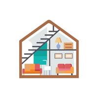 Elegant Loft Icon for Branding vector