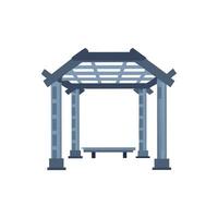 Charming Pergola Icon for Branding vector