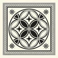 set of ornamental borders vector