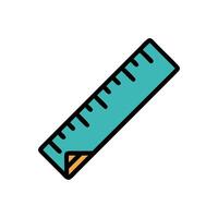 Ruler Icon for Design Projects vector
