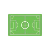 Soccer Field Icon for Game Design vector