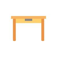 Modern Table Design for Dining Areas vector