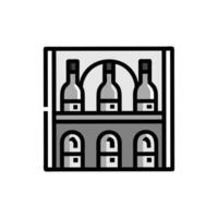 Elegant Wine Cellar Design vector