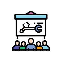 Functional Workshop Design vector
