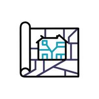 Zoning Map Design vector