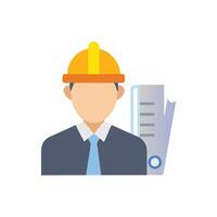 Stylish Architect Icon Design vector