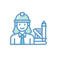 Elegant Architect Icon Design vector