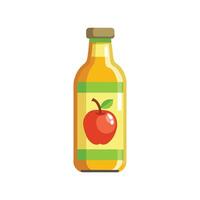 Refreshing Apple Juice vector