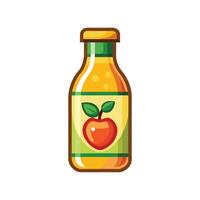 Nutritious Apple Juice vector