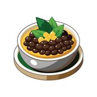 Nutritious Black Bean Corn Mash vector