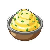 Savory Buttermilk Mash Delight vector