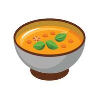 Delicious Butternut Squash Soup Delight vector
