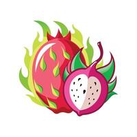 Savory Dragon Fruit Apple Mash vector