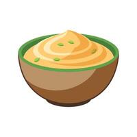 Delicious Kamut Puree Recipe vector