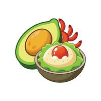 Delicious Mashed Crab Avocado for Every Meal vector