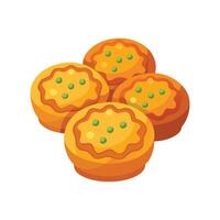 Creamy Mini Mashed Lentil Cheese Bites for Every Meal vector