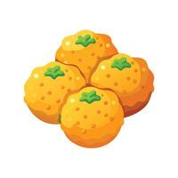 Delicious Mini Mashed Lentil Cheese Bites for Healthy Eating vector